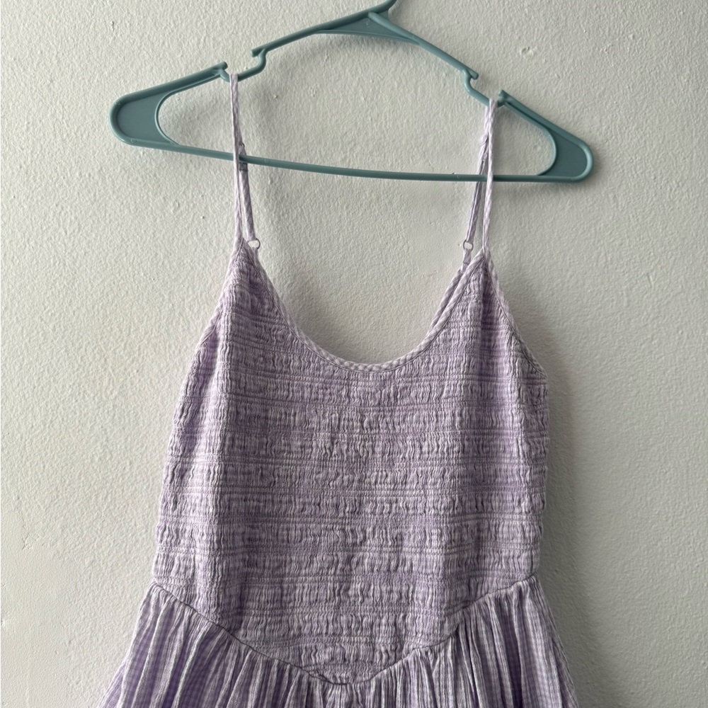 Aerie Light Purple Textured Dress